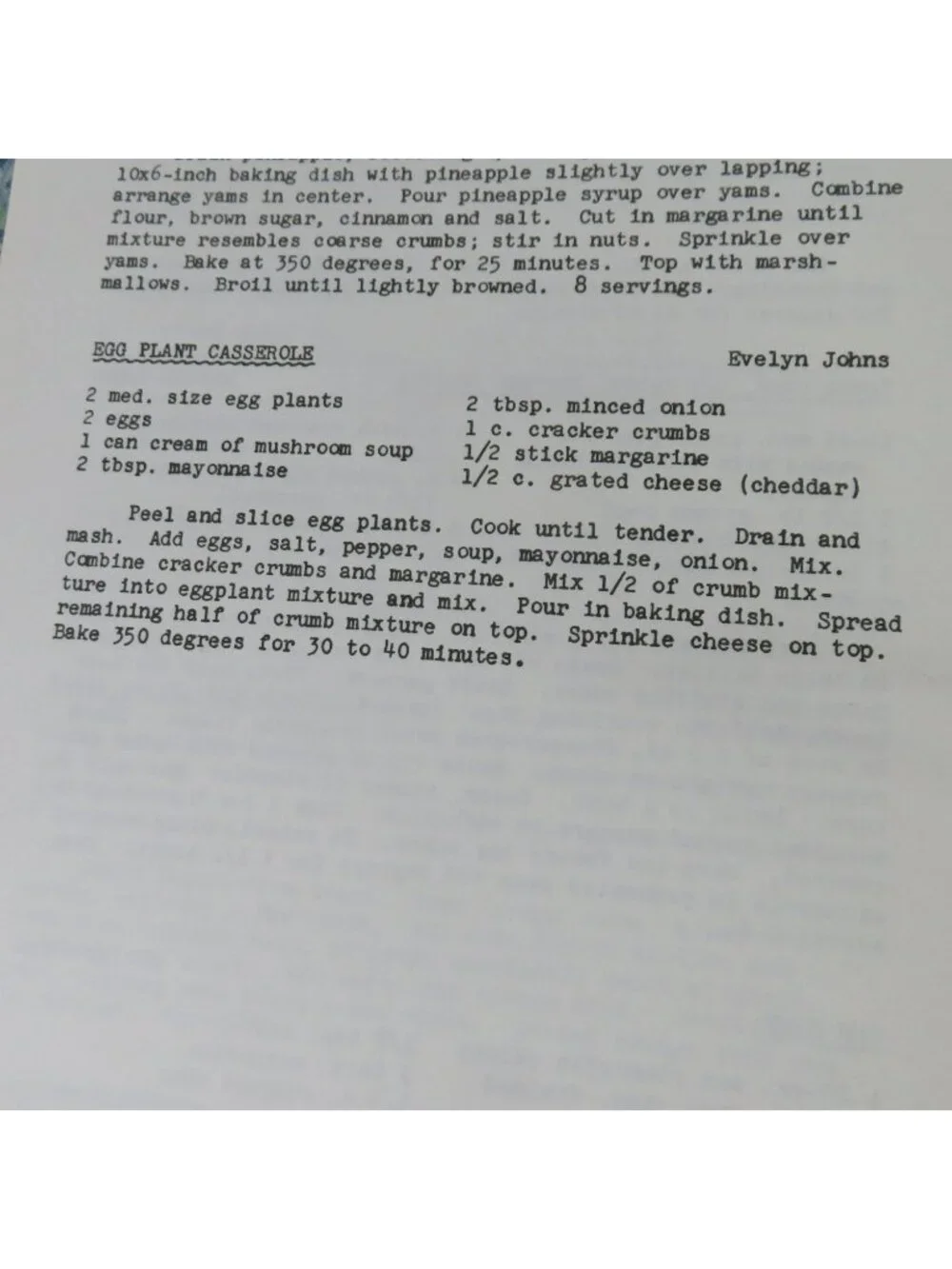 Favorite Hometown Recipes Cookbook Oceanway Assembly of God Jacksonville Church